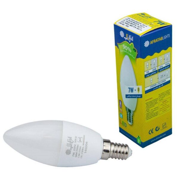 لامپ ال ای دی کندل ۷ وات